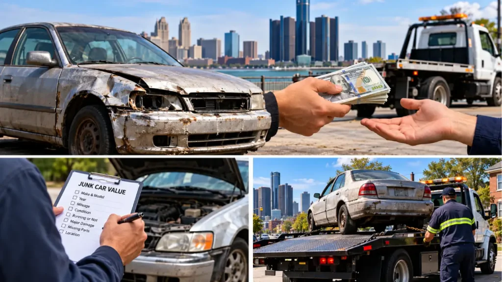 How to Sell My Junk Car for Cash in Detroit